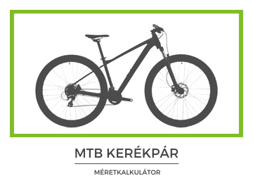 MTB kerékpár méretkalkulátor