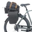 BASIL Miles XL Pro kerékpár csomagtartó táska - fekete/szürke - 7