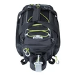 BASIL Miles XL Pro kerékpár csomagtartó táska - fekete/lime - 3