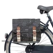 BASIL Bohéme Double kerékpár oldaltáska - fekete - 6
