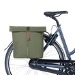 BASIL City Double Vegan kerékpár oldaltáska - zöld - 6