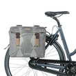 BASIL Elegance Double kerékpár oldaltáska - szürke - 6