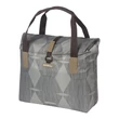 BASIL Elegance Shopper kerékpár oldaltáska - szürke