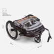 BOBIKE Trailer 2 in 1 kerékpár utánfutó - 11