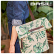 Kép 4/6 - Basil Ever-Green egyoldalas kerékpáros csomagtartó táska és hátizsák - bézs - 4
