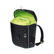 BASIL Miles Daypack egyoldalas kerékpáros csomagtartó táska, 17L - fekete/ lime 4
