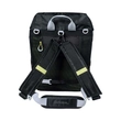 BASIL Miles Daypack egyoldalas kerékpáros csomagtartó táska, 17L - fekete/ lime 6