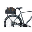 Kép 7/8 - Basil Miles Trunkbag XL Pro kerékpáros csomagtartó táska 9-36L - fekete/ bézs 6