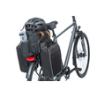 Kép 8/8 - Basil Miles Trunkbag XL Pro kerékpáros csomagtartó táska 9-36L - fekete/ bézs 7