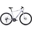 Kép 1/8 - CUBE Nature Pro férfi cross trekking kerékpár 2023 - fehér