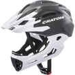 Kép 1/2 - CRATONI C-Maniac fullface kerékpáros sisak - matt fekete/fehér