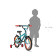 Kép 2/2 - KELLYS Wasper 16&quot; gyerek kerékpár 2021 - kék
