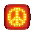 KNOG Blinder kerékpár hátsó lámpa - Peace