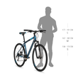 Kép 2/3 - KELLYS Cliff 10 férfi cross trekking kerékpár 2021 - fekete/kék