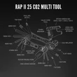 LEZYNE Rap II 25 kerékpár multiszerszám - 3