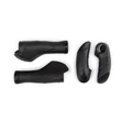 NATURAL FIT Comfort Bar Ends Medium kerékpár markolat - fekete - S - 2