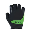 ROECKL Itamos 2 rövid ujjú kerékpáros kesztyű - fekete/zöld - 10.5