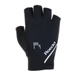 ROECKL Ivory 2 rövid ujjú kerékpáros kesztyű - fekete - 8.5