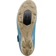 SHIMANO XC102W MTB kerékpáros cipő - kék - 36 - 5