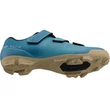 SHIMANO XC102W MTB kerékpáros cipő - kék - 36 - 6