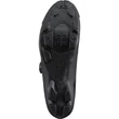 SHIMANO XC302 Wide MTB kerékpáros cipő - fekete - 41 - 5