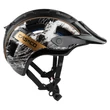 CASCO MTBE 2 kerékpáros sisak - fekete/fehér/bronz L