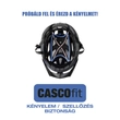 CASCO Cuda 2 Strada kerékpáros sisak - halványkék/fekete/narancs M - 2