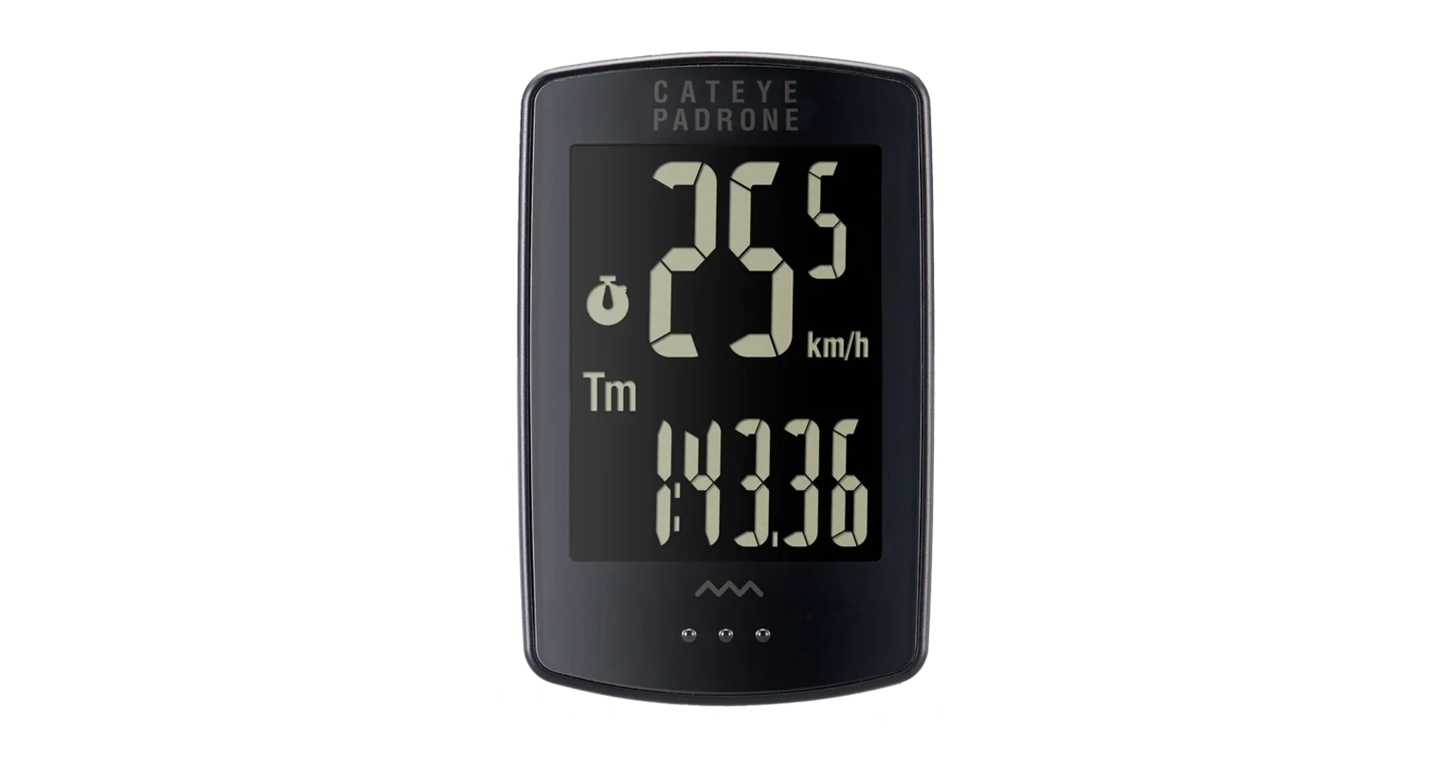 CATEYE Padrone Stealth Edition vezeték nélküli kerékpár computer
