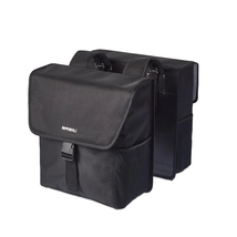 BASIL Go Double Bag dupla táska, Universal Bridge system - fekete