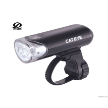 CATEYE kerékpáros első lámpa, 2 funkciós, 3 LED, 23 Lumen