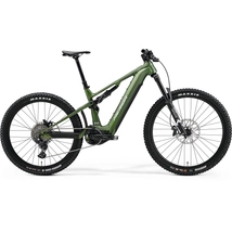 MERIDA eONE-SIXTY 675 elektromos MTB kerékpár 2024 - ködzöld, S