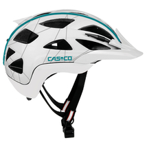 CASCO Activ 2 női kerékpáros sisak, fehér-kék