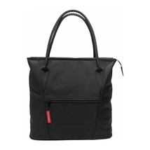 NEWLOOXS Cameo Shopper kerékpáros csomagtartó táska, fekete