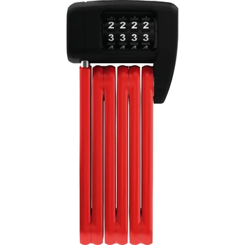 ABUS Bordo Lite Mini 6055C hajtogatható kerékpár lakat - piros