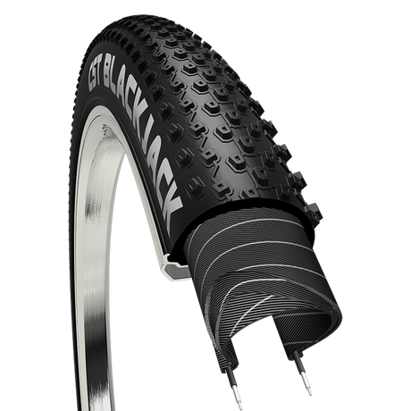 CST C1837 Black Jack kerékpár külső gumi, hajtogathatós
