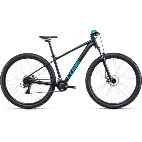 CUBE Aim 27.5-es MTB kerékpár 2022 - fekete/kék