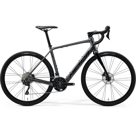 MERIDA eSILEX 400 gravel elektromos kerékpár 2022 - sötétezüst