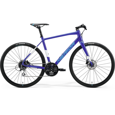 MERIDA Speeder 100 férfi városi fitness kerékpár 2022 - kék