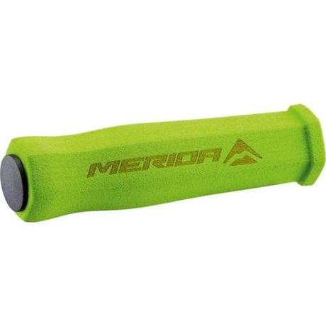 MERIDA kerékpár markolat, szivacsos - zöld