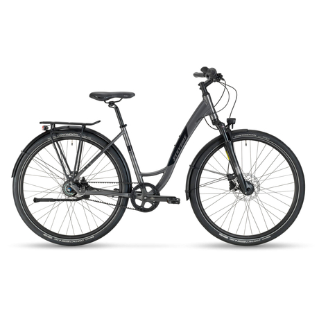 STEVENS Boulevard Luxe Forma városi kerékpár - ezüst