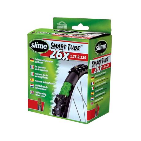 Slime defektgátló folyadékkal töltött kerékpár belső gumi 26&quot; autószelep