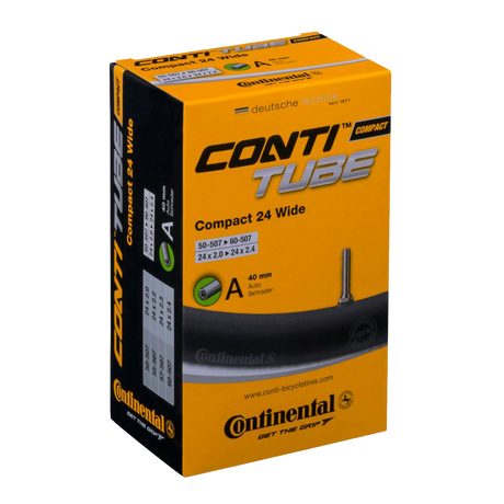 Continental Compact 24&quot; széles kerékpár belső gumi, 40mm autószeleppel
