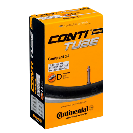 Continental Compact 24&quot; kerékpár belső gumi, 40mm Dunlop szeleppel