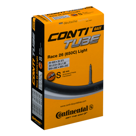 Continental Race 26&quot; Light kerékpár belső gumi, 42mm Presta szeleppel
