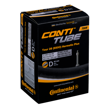 Continental Tour 26&quot; Hermetic Plus kerékpár belső gumi, 40mm Dunlop szeleppel