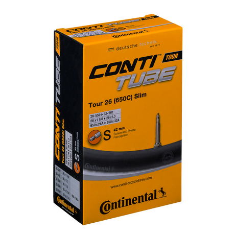 Continental Tour 26&quot; Slim kerékpár belső gumi, 42mm Presta szeleppel
