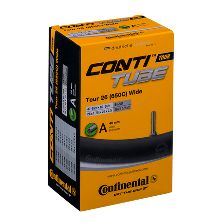 Continental Tour 26&quot; Wide kerékpár belső gumi, 40 mm autószeleppel
