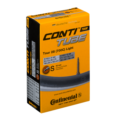 Continental Tour 28&quot; Light kerékpár belső gumi, 42mm Presta szeleppel