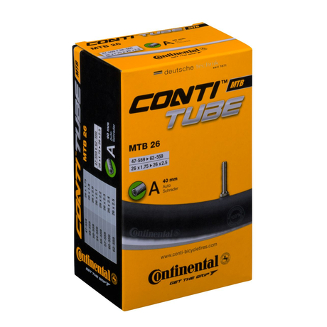 Continental MTB 26&quot; kerékpár belső gumi, 40mm autószeleppel