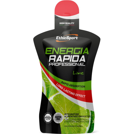 EthicSport Energia Rapida Professional Lime Energia gélzselé, 50 ml